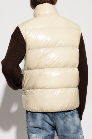 Dsquared2 Down vest with stand-up collar