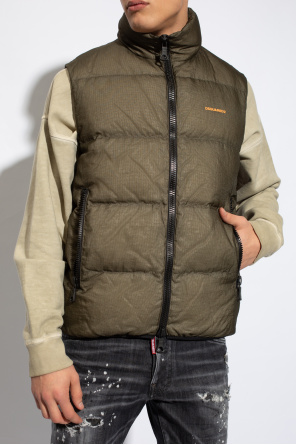 Dsquared2 Down vest with logo