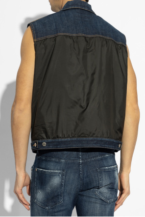 Dsquared2 Vest made of combined materials