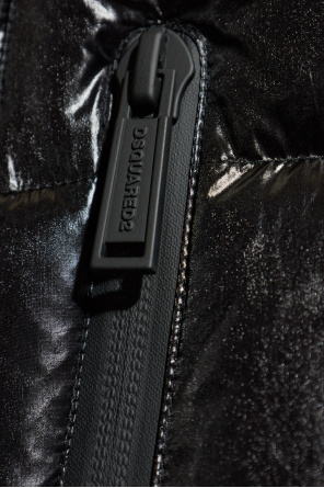 Dsquared2 Down gilet with stand-up collar