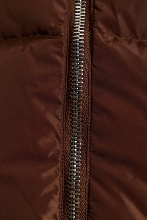 Dsquared2 Quilted vest with a detachable hood