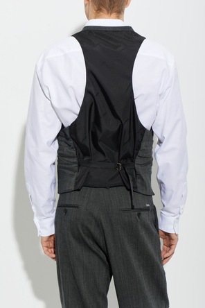 Dsquared2 Gilet made from mixed fabrics