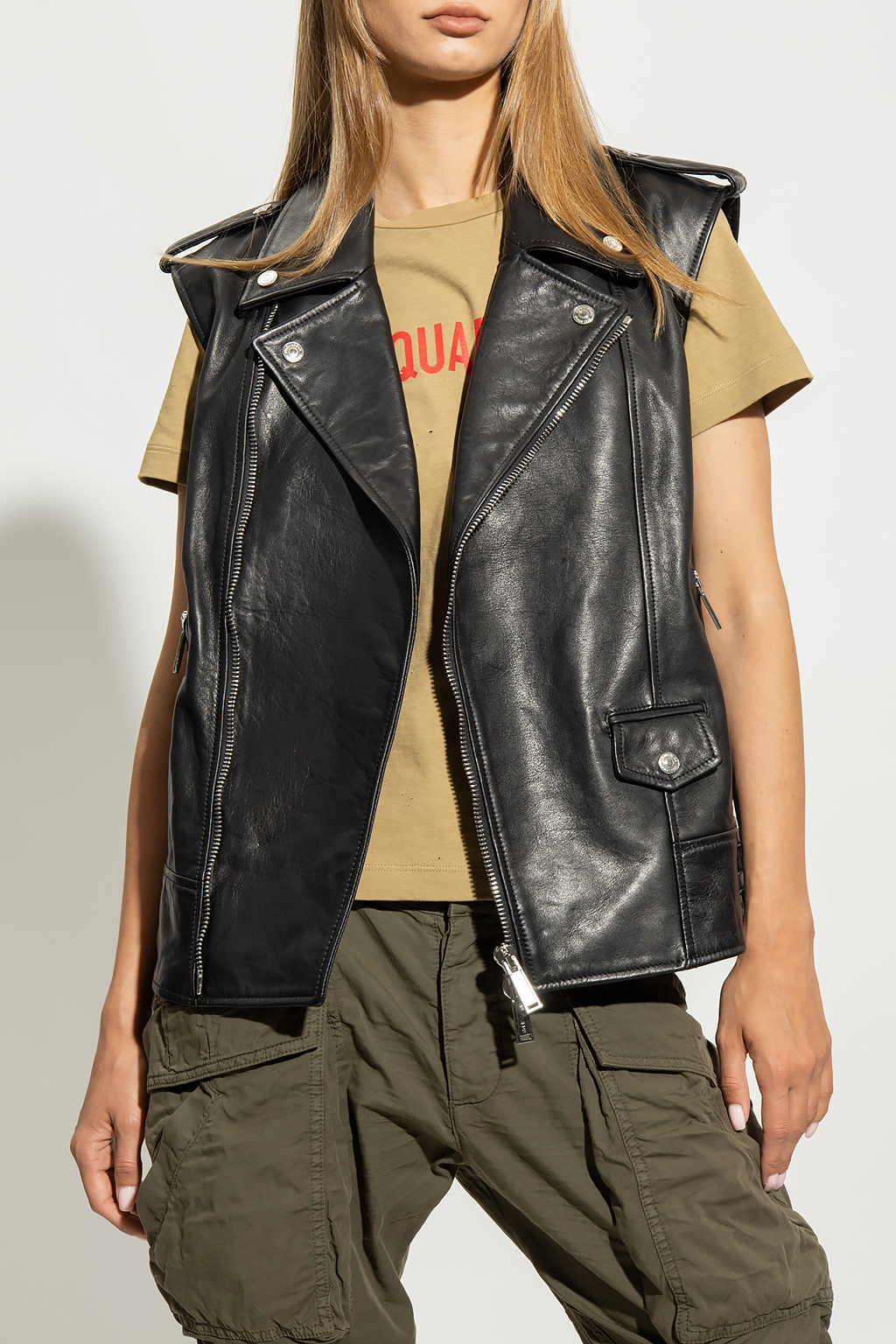 Dsquared2 Leather vest