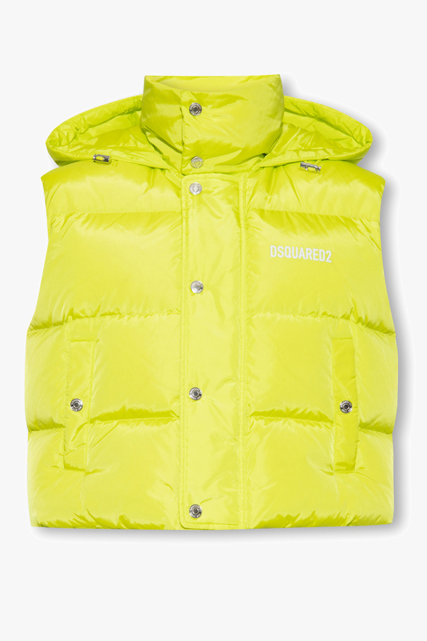 Dsquared2 Down vest with logo