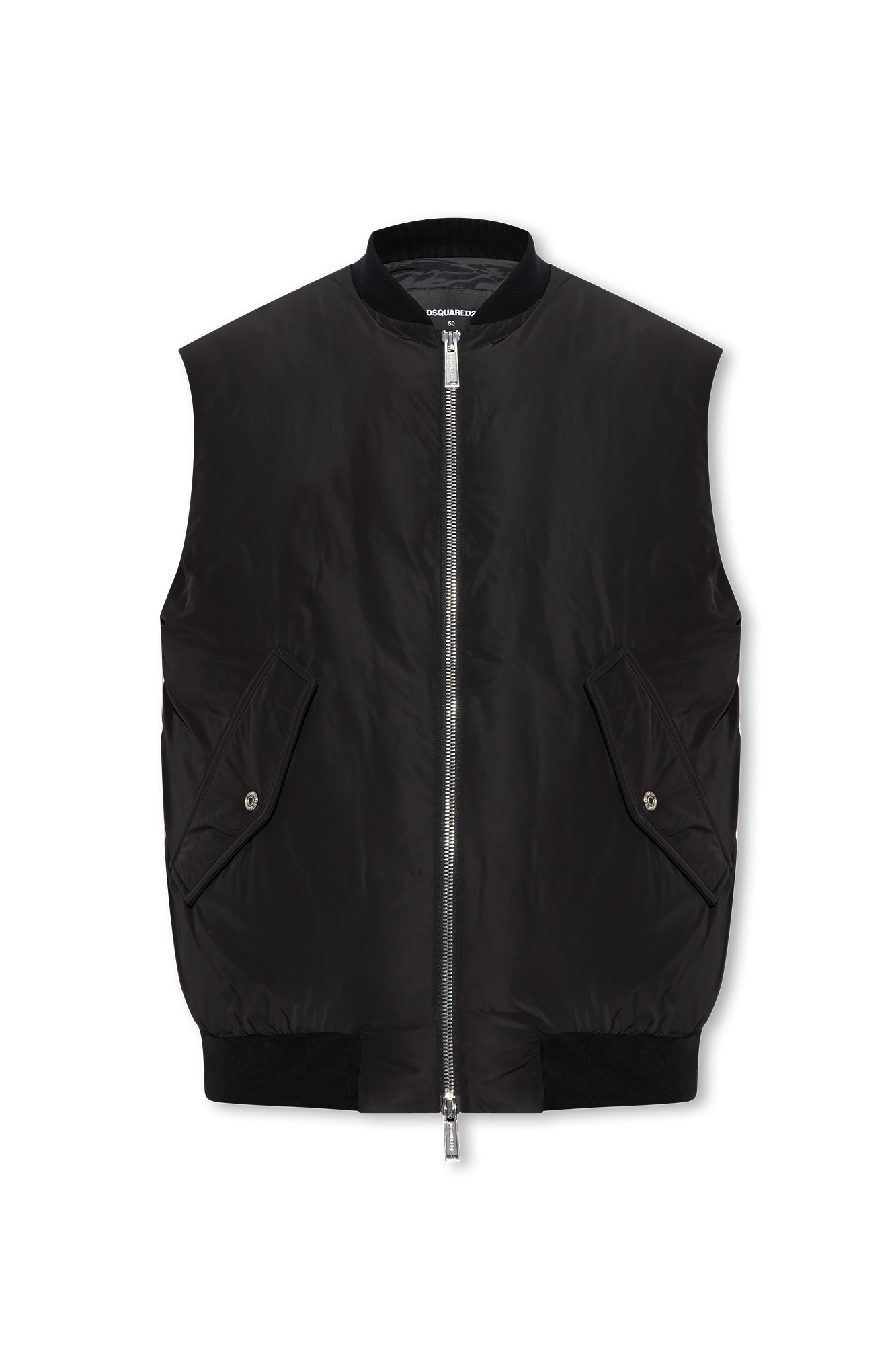 Dsquared2 Down vest with reflective back