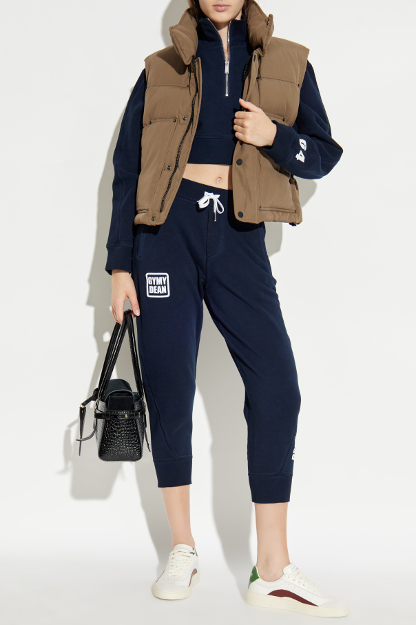 Dsquared2 Quilted vest with logo