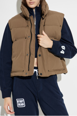 Dsquared2 Quilted vest with logo