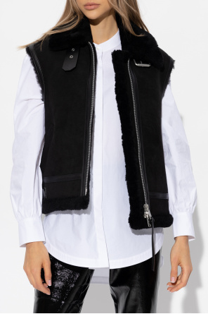 AllSaints ‘Tova’ leather vest