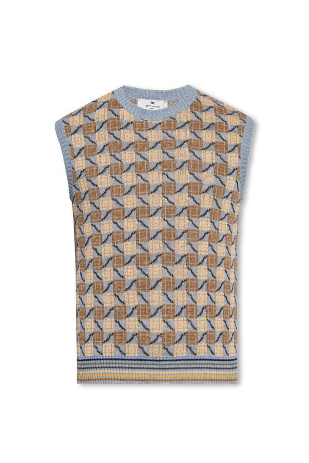 Vest with geometrical pattern od Etro