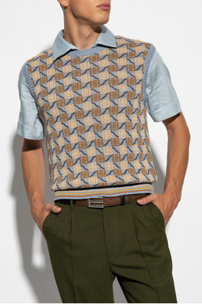 Etro Vest with geometrical pattern