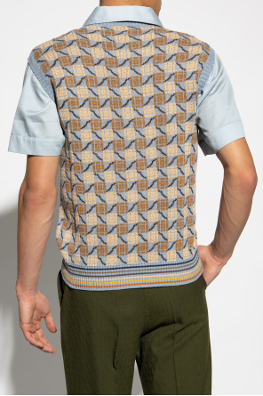 Etro Vest with geometrical pattern