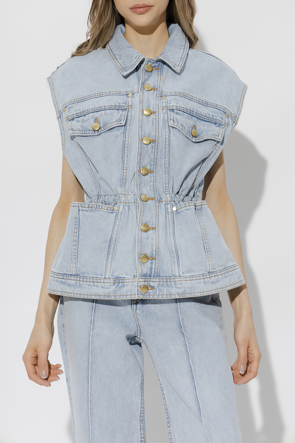 Ulla Johnson ‘Odette’ denim vest