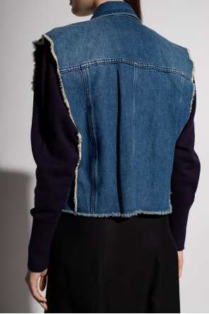 APRÈS-SKI - FROM THE SLOPE TO THE STREET ‘Tyra’ denim vest