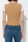 Rag & Bone BROWN V-neck vest