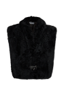 Iro BLACK Fur vest Midaos