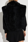 Iro BLACK Fur vest Midaos