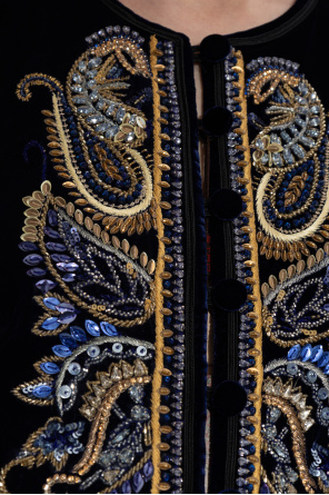 Etro Chaleco de terciopelo