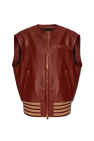 Etro Leather 'oversize' vest