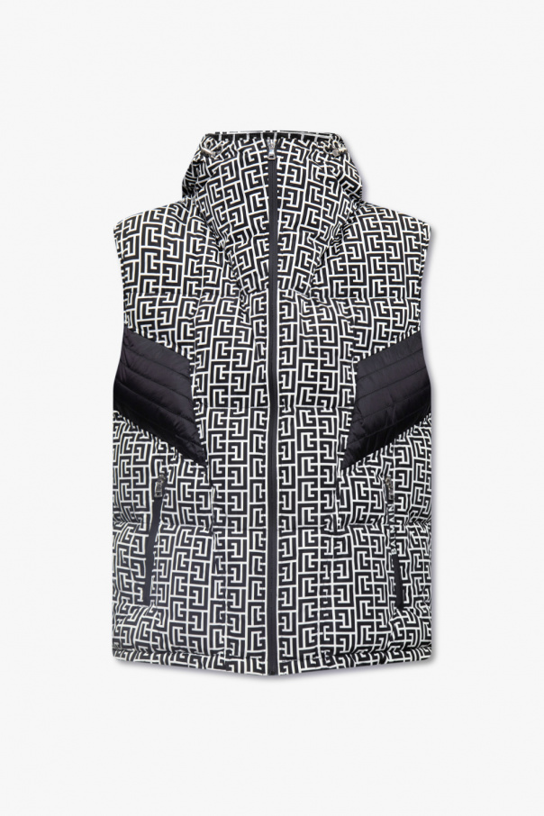 balmain SLE Hooded vest