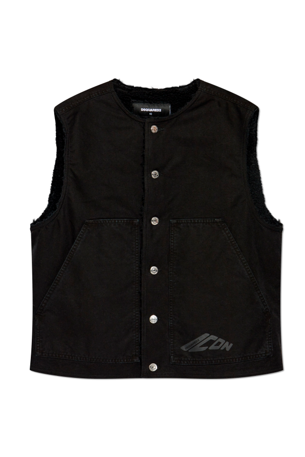 Dsquared2 Denim Padded Vest