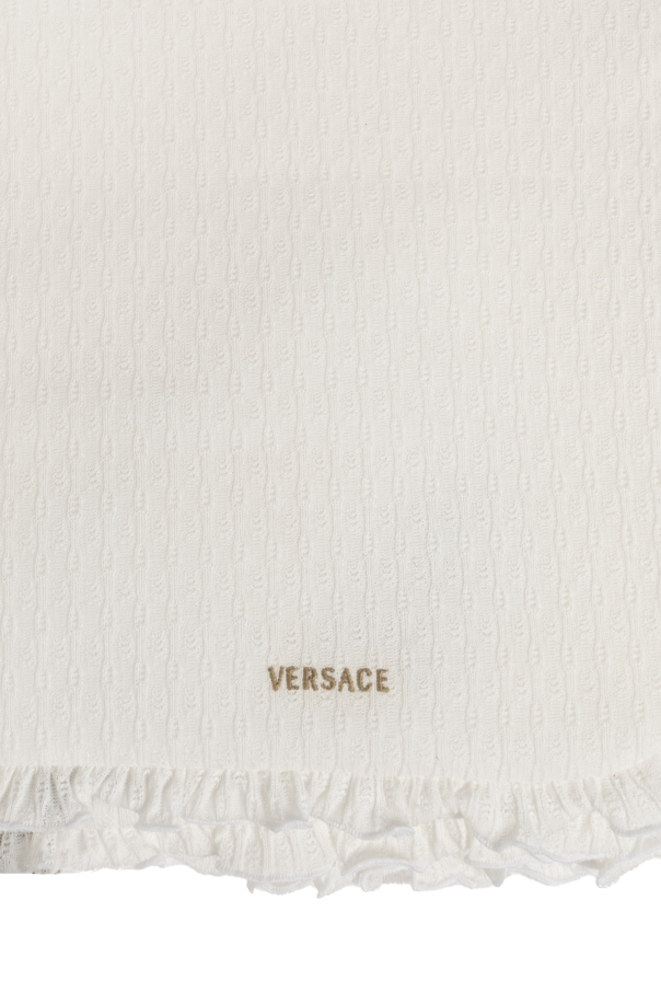 Versace Kids Blanket with logo