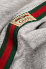 Gucci Kids GREY Blanket with logo