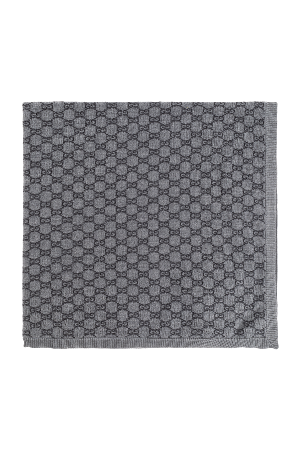 Baby blanket with 'GG' pattern od Gucci Kids