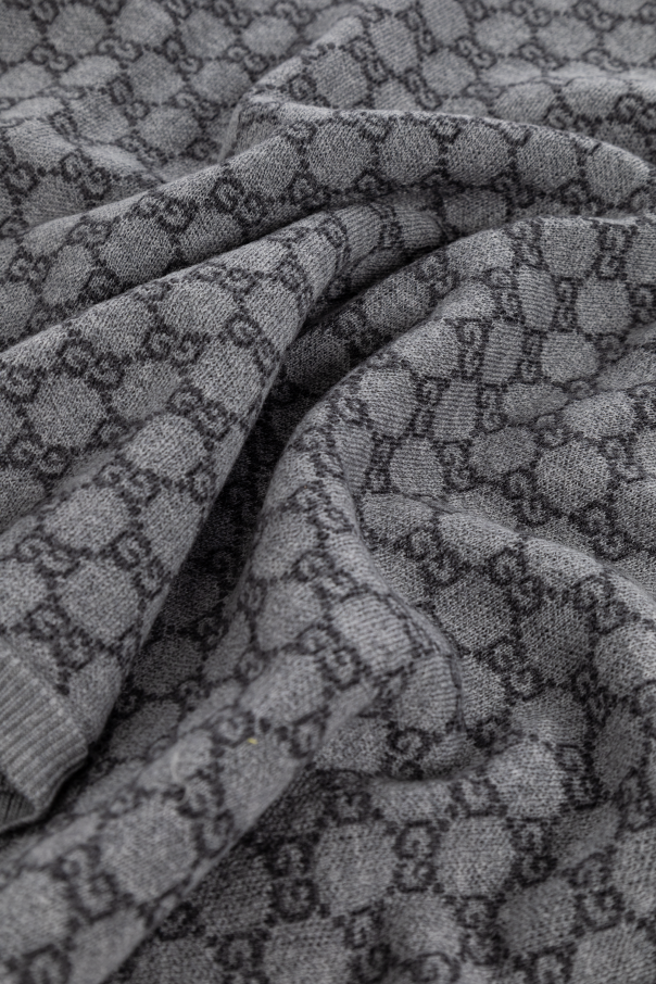 Gucci Kids Baby blanket with 'GG' pattern