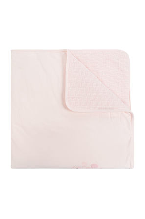 Blanket with monogram