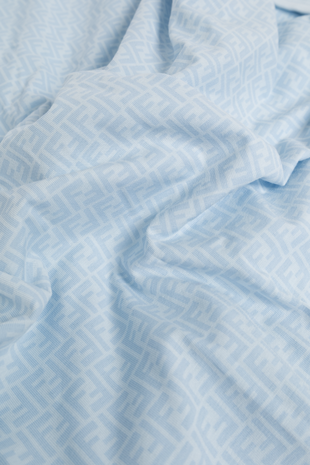 Fendi Kids Blanket with logo
