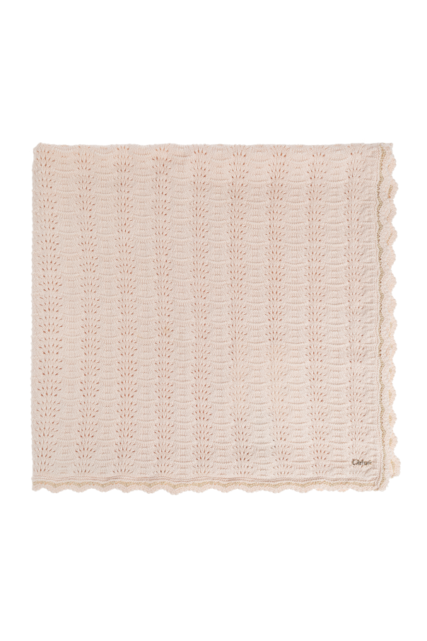 Baby blanket with lurex thread od Chloé Kids