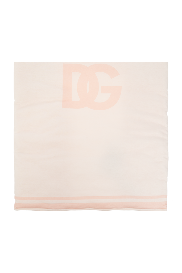Baby blanket with logo od Dolce & Gabbana Kids