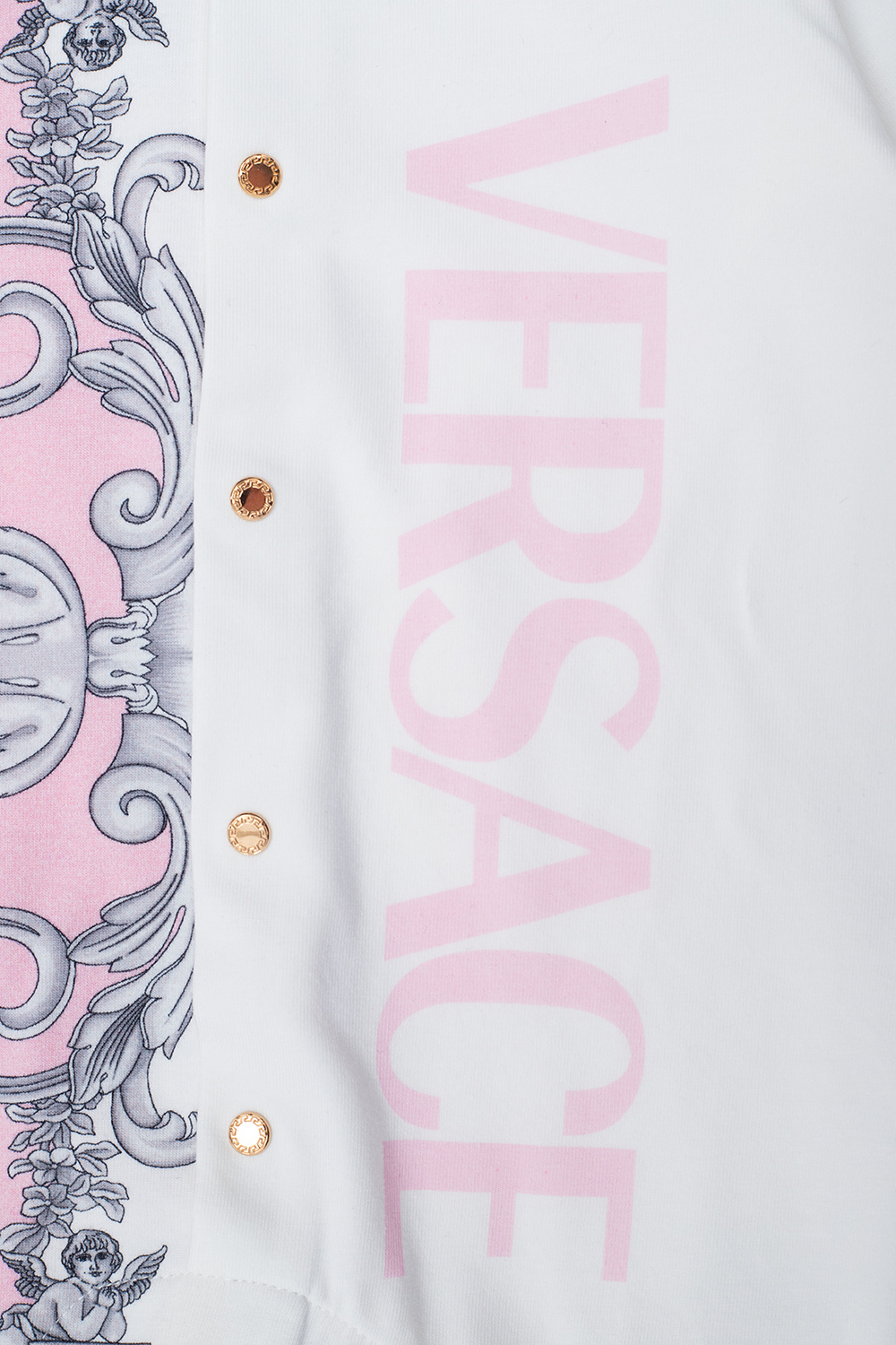 Versace Kids Babygrow with logo