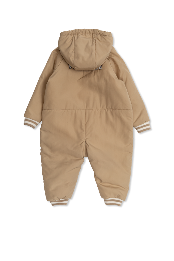 Versace Kids Mono acolchado con logo