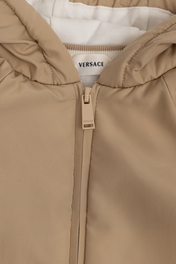Versace Kids Mono acolchado con logo