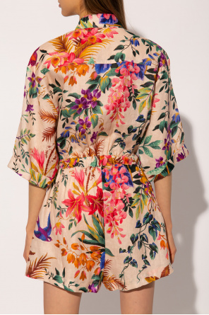 Zimmermann Jumpsuit with floral motif