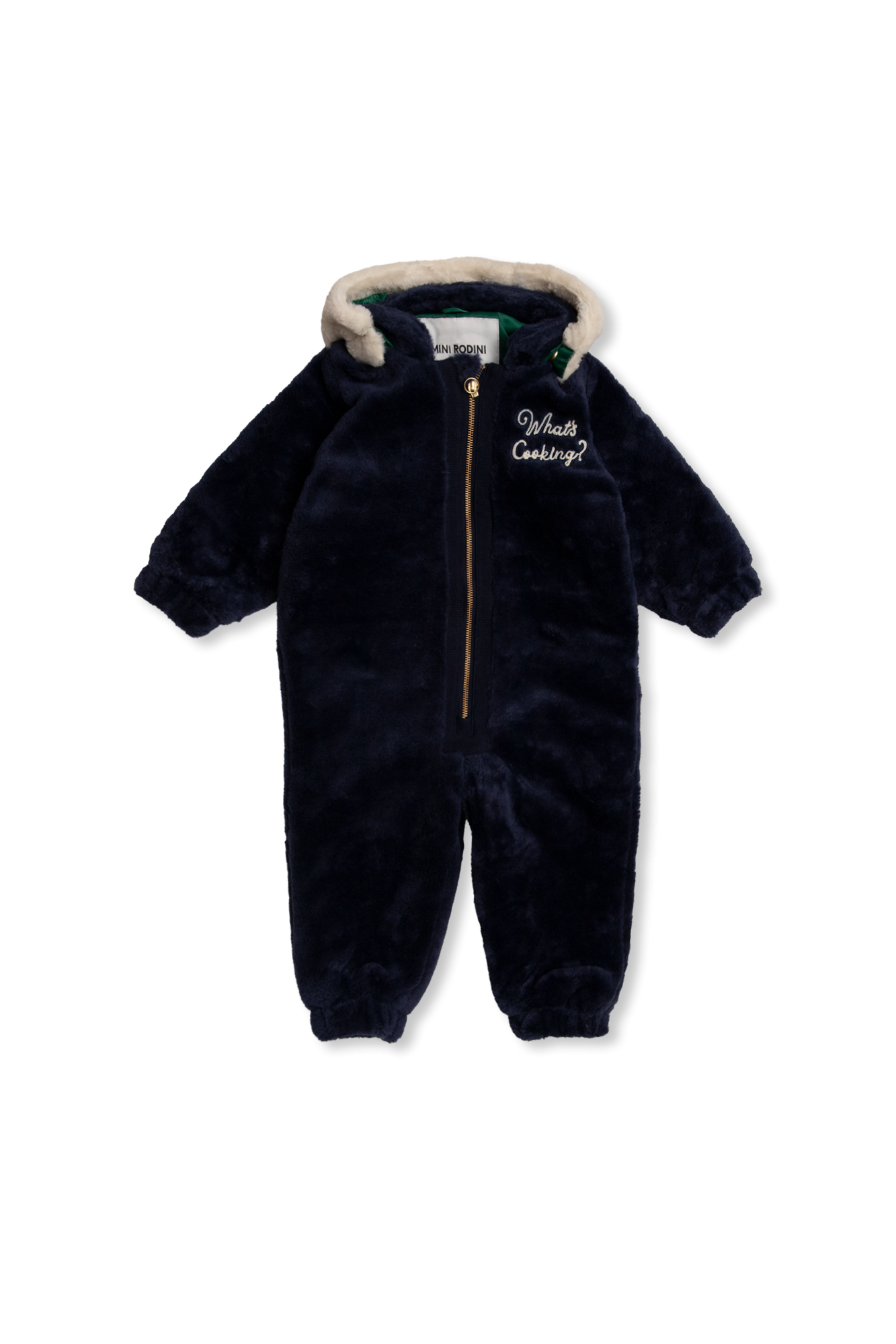 Mini Rodini Faux-fur jumpsuit