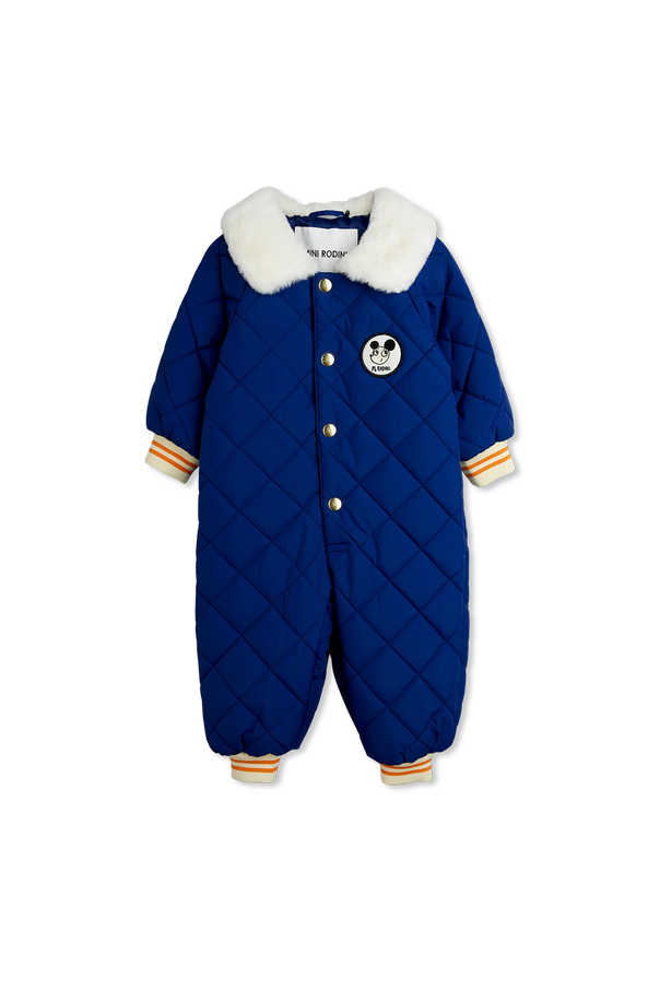 Insulated jumpsuit with logo patch od Mini Rodini