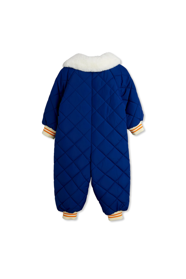 Mini Rodini Insulated jumpsuit with logo patch