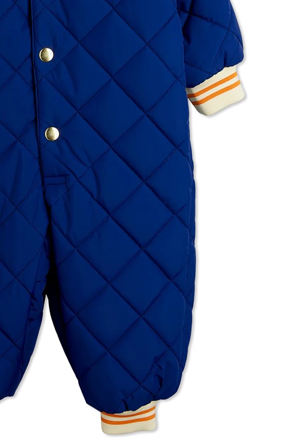Mini Rodini Insulated jumpsuit with logo patch