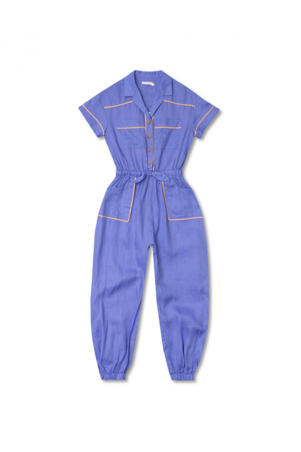 Zimmermann Kids Linen playsuit