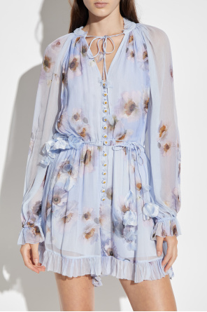 Zimmermann Vestido con estampado floral