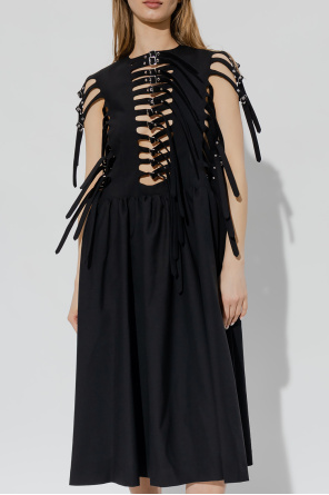Comme des Garçons Noir Kei Ninomiya Dress with buckles