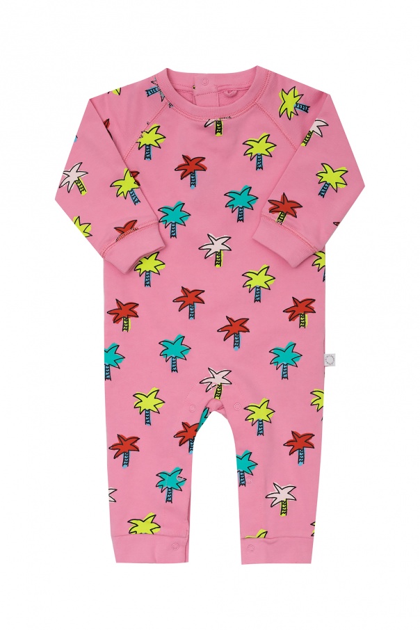 Stella McCartney Kids Printed playsuit