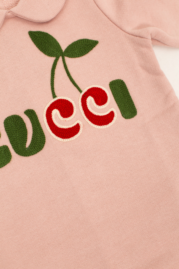 Gucci Kids Jumpsuit with logo