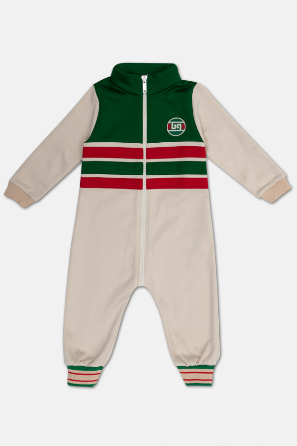 Gucci Kids Jumpsuit with logo