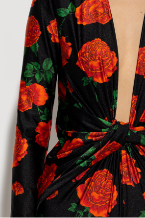 Saint Laurent Jumpsuit with floral motif