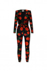 Saint Laurent Jumpsuit with floral motif