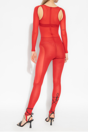 Alexander McQueen Jumpsuit with cut-outs