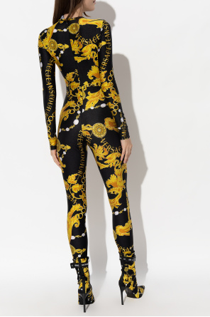 Versace Jeans Couture Jumpsuit with 'Chain Couture' pattern